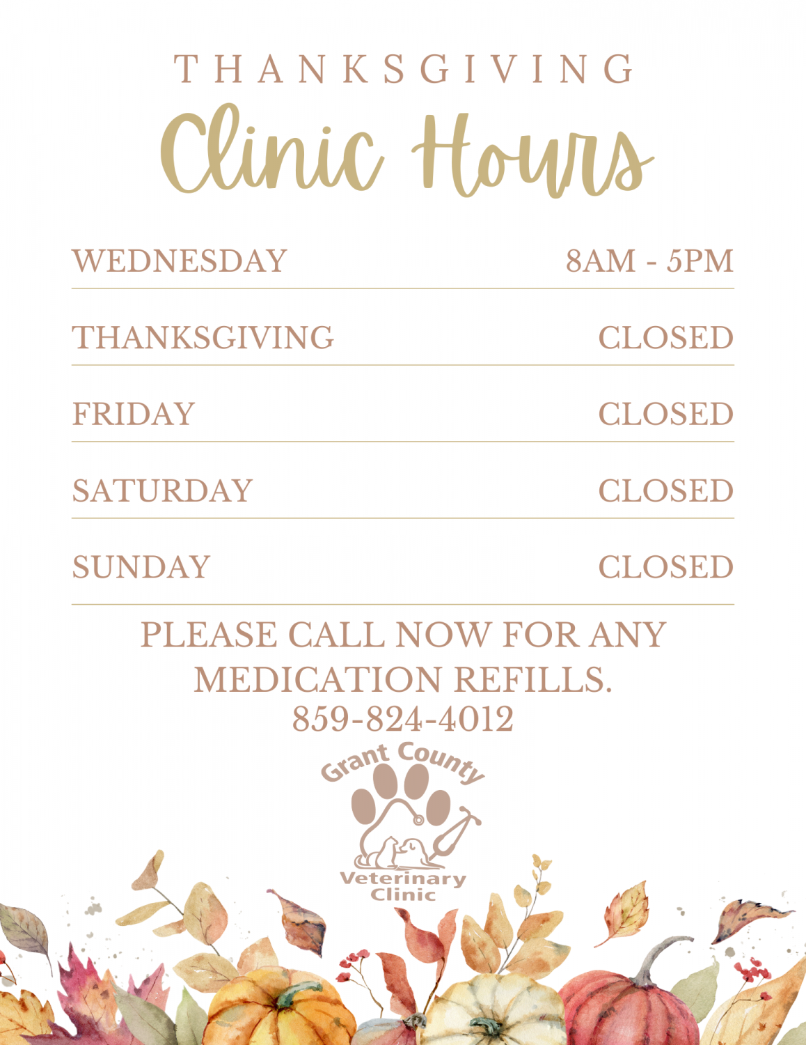 Thanksgiving hours 2025 Thanksgiving hours 2025